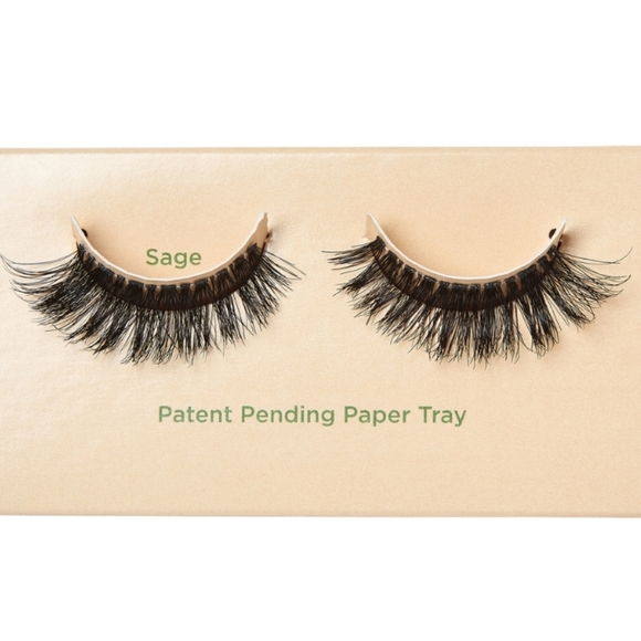 NEW! KISS SISTER NATURE SAGE FLUFFY & WISPY REUSABLE FALSE LASHES. - Picture 3 of 5